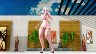 Mmd R18 she is Happy to Serve you with Happy Meal Mcdonalds 3d Anime