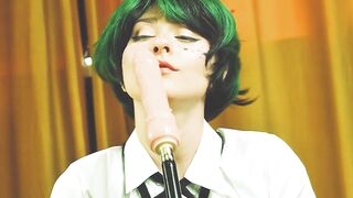 MY TURNED ON ACADEMIA:Deku Turned in a Devil Women and wants to Plowed as Hell - Cosplay Spooky Boogie HD