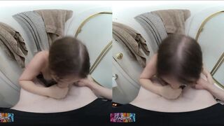 Stepmom Bj inside the Wc