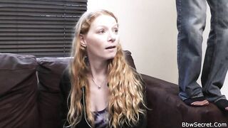 She Leaves and he Cheats with Blonde Plumper