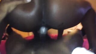 Skinny Black Works Rough for my Nut into her Mouth