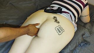 Submissive PAWG Wifey Gets Virgin Painal
