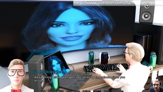 Sexbot - Ride a Humongous Vibrator