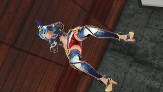 Mmd R18 Princess Djeeta will Gives you Crazy Hot Night Kiss if you Feed her Cum 3d Cartoon