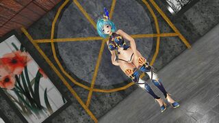 Mmd R18 Princess Djeeta will Gives you Crazy Hot Night Kiss if you Feed her Cum 3d Cartoon