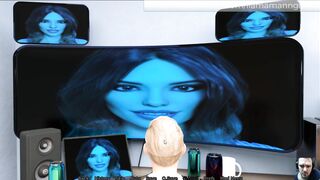 SEXBOT - she Gave them the best Bikini view thru