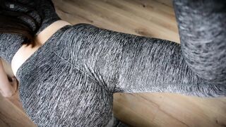Fit Ex-Wife was very Lusty while doing Fitness she Chose a Huge Penis instead of Sports Amator Sex