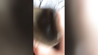 Hoe Fucks herself with Toy- double penetration