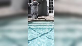 Fun inside the Pool