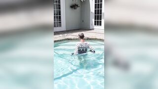 Fun inside the Pool