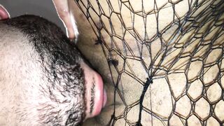 Head, Rides and Snatch Eating on the Couch with Fishnets - Part one