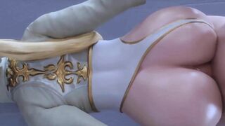【MMD R-18 yo SEX DANCE】SWEET BUTT BANGED! BY 2 DICKS 熱い大きなお尻 [MMD]