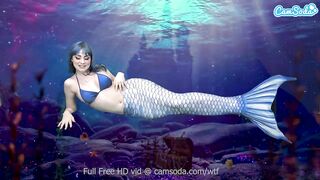 Mermaid Masturbates till she Gets even more Soak