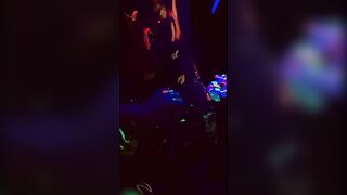 Blacklight Fun with a Slutty mom