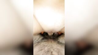 Long Cock into my Soak Twat with Squirt!!!