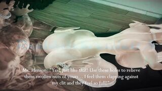 Long Boobs Hoe Principle Rewards School Girl with Oral Sex and Hard Sex