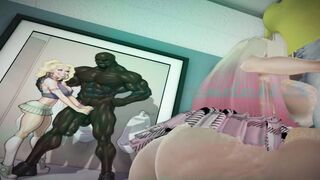 Long Boobs Hoe Principle Rewards School Girl with Oral Sex and Hard Sex