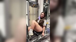 Long Butt Skank Lets me Boned her inside the Gym Bathrooms