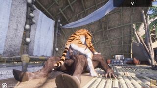 Wild Life / Grok Furry Bull Fucking
