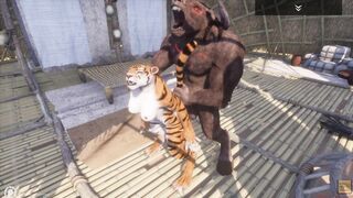 Wild Life / Grok Furry Bull Fucking