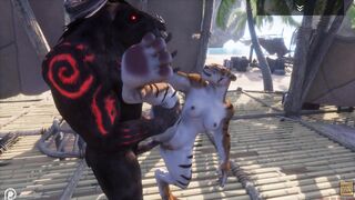 Wild Life / Grok Furry Bull Fucking