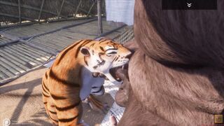 Wild Life / Grok Furry Bull Fucking