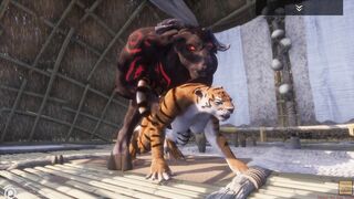 Wild Life / Grok Furry Bull Fucking