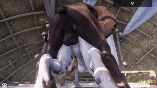 Wild Life / Grok Furry Bull Fucking