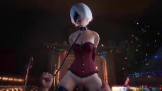 【MMD R-19 year old SEX DANCE】NIER AUTOMATA EXTREME SEX SWEET PLAER甘い大きなお尻 [MMD]
