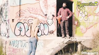 CHICASLOCA - Perfect Outdoors Banged! for Long Butt Blonde Helena Valentine