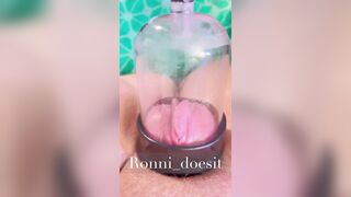 Vagina Pump makes me so Turned On! then I got Fisted!