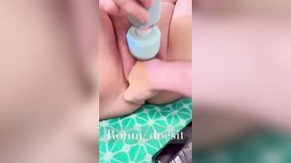 Vagina Pump makes me so Turned On! then I got Fisted!