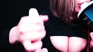 Sadistic Gf Lick your Ears and offer a Strong Hand Job for be a Bad Boy -ASMR- Role Play