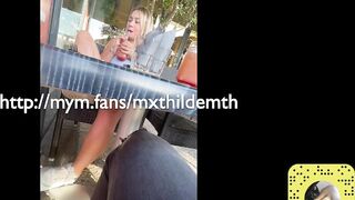 Mxthildemth - Vibro En Outdoor Pour me Chauffer Avant Une Bonne Baise !