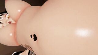 Vtuber Hentai chick Masturbates while Having Fun VR (vagina Sound)