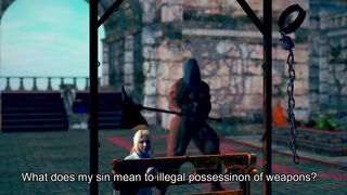 Casstle Robbed by Succubus - 3d Animation