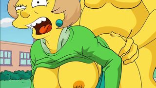 320px x 180px - THE SIMPSONS| HOMER FUCKS THE PROFESSOR EDNA KRABAPPEL