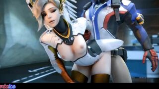 Best Overwatch Animations / Hugest Compilation / Uncensored Animated Hentai