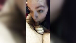 Facefucking Gothic slave
