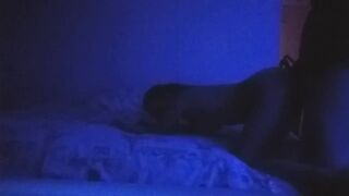 Small Teenie Smashed and Choked by Dad's Old Huge Dicked Buddy