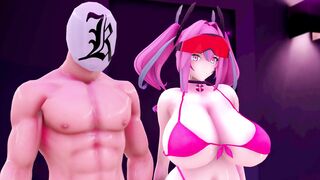 Mmd R18 Boned by Outdoor People 3d Anime Payment to the Landlord
