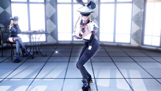 Mmd R15 she will make you Rough but Dont Masturbate yet 3d Anime