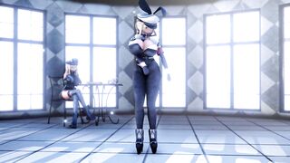 Mmd R15 she will make you Rough but Dont Masturbate yet 3d Anime