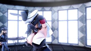 Mmd R15 she will make you Rough but Dont Masturbate yet 3d Anime