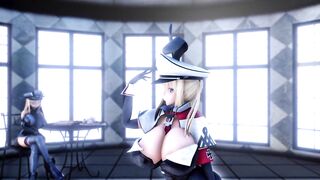 Mmd R15 she will make you Rough but Dont Masturbate yet 3d Anime