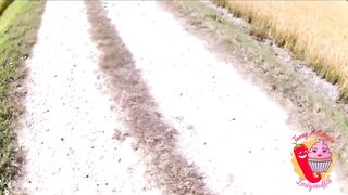 He Falls off his Bike to look at Ladymuffin