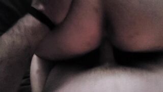 Pierced BBW Gets Cream Pie
