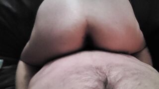 Pierced BBW Gets Cream Pie