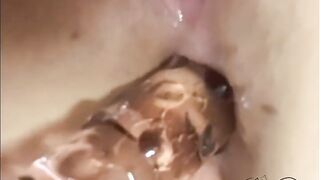 Having Fun with myself with Toys, Screwed myself into my Vagina & Booty. Double Penetration Ending!