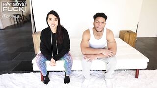 Latino Stud Arturo Fucks Mina Moon and Gets his Beefy round Booty Eaten for the first Time Ever!